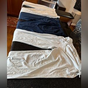 lululemon Mid soft knit joggers - 3 pairs